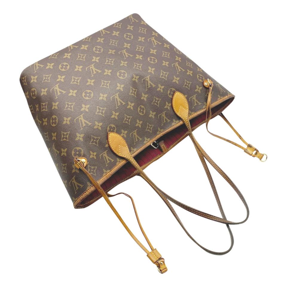 Louis Vuitton Neverfull Neo Mm Pivoine Brown Monogram Canvas Tote