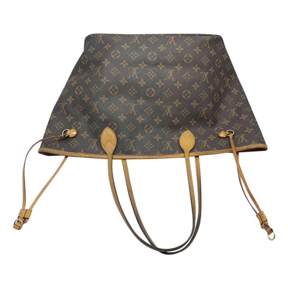 Louis Vuitton Neverfull Neo Mm Pivoine Brown Monogram Canvas Tote