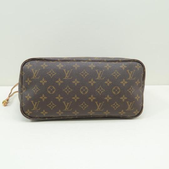 Louis Vuitton Neverfull Neo Mm Pivoine with Pouch Brown Monogram Canvas Shoulder Bag