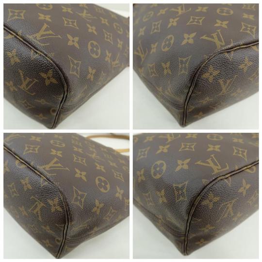 Louis Vuitton Neverfull Neo Mm Pivoine with Pouch Brown Monogram Canvas Shoulder Bag