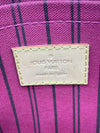 Louis Vuitton Neverfull Pochette Mm Gm Pivoine Brown Monogram Canvas Clutch