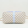 Louis Vuitton Neverfull W Mm Trunk White Damier Azur Canvas Shoulder Bag