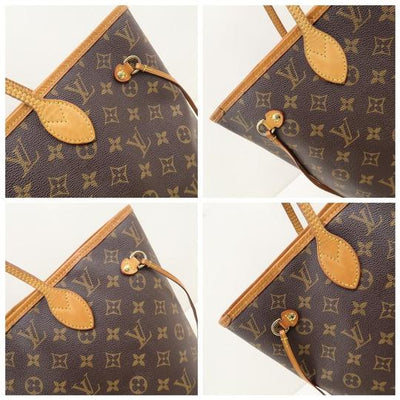 Louis Vuitton Neverfull Neo Mm Cerise with Pouch Brown Monogram Canvas Shoulder Bag
