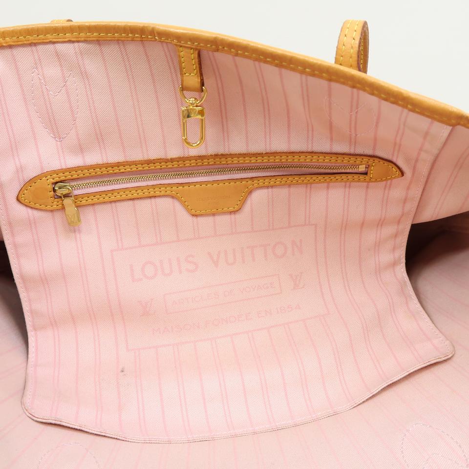 Louis Vuitton Neverfull Damier Azur purse with wallet