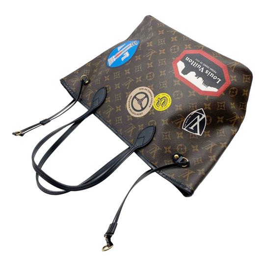 Louis Vuitton Neverfull World Tour Mm Limited Edition Monogram Canvas Shoulder Bag