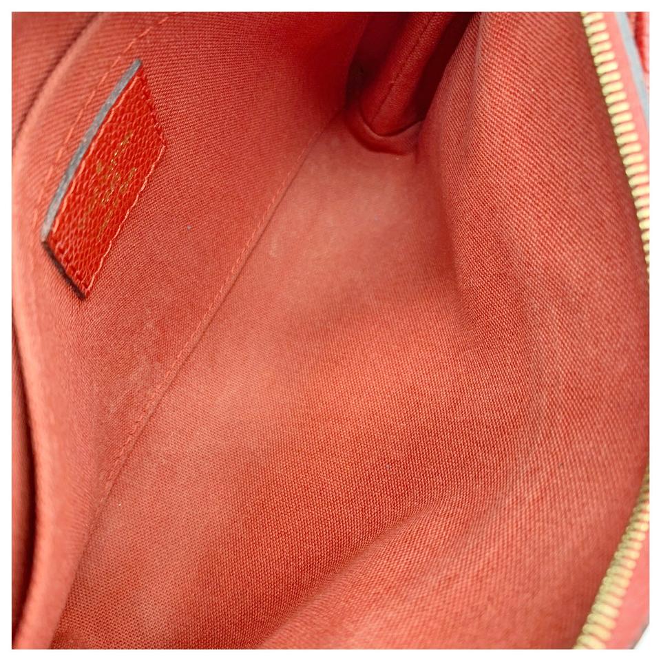 Louis Vuitton Pallas Clutch Brown Monogram Canvas Shoulder Bag