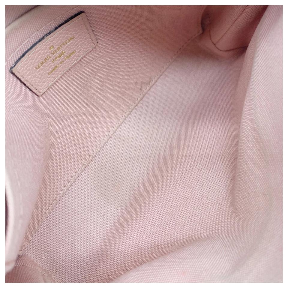 Louis Vuitton Pallas Clutch Rose Poudre Pink Monogram Canvas Shoulder Bag