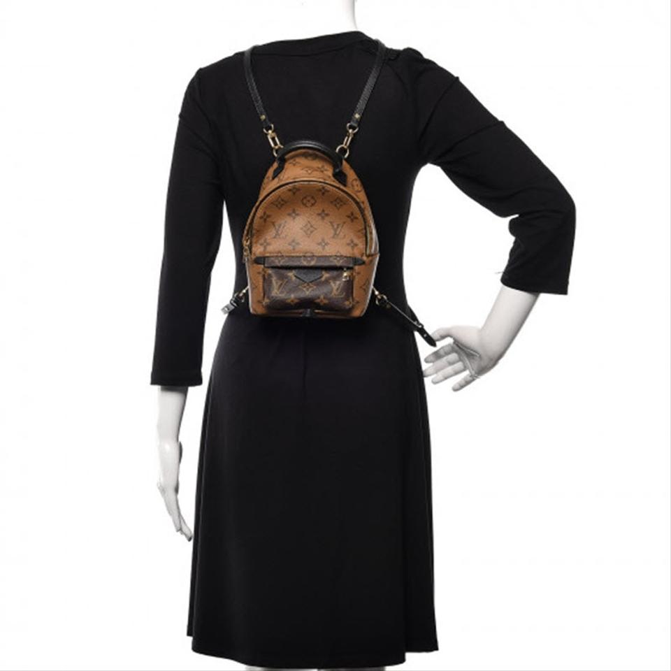Louis Vuitton Palm Springs Mini Brown Monogram Reverse Canvas Backpack