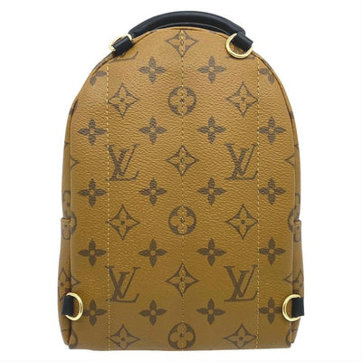 louis vuitton palm springs backpack mini brown monogram reverse canvas shoulder bag 4 0 960 960 400x