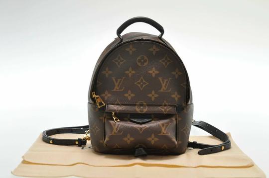 Louis Vuitton Palm Springs Mini Brown Monogram Canvas Backpack