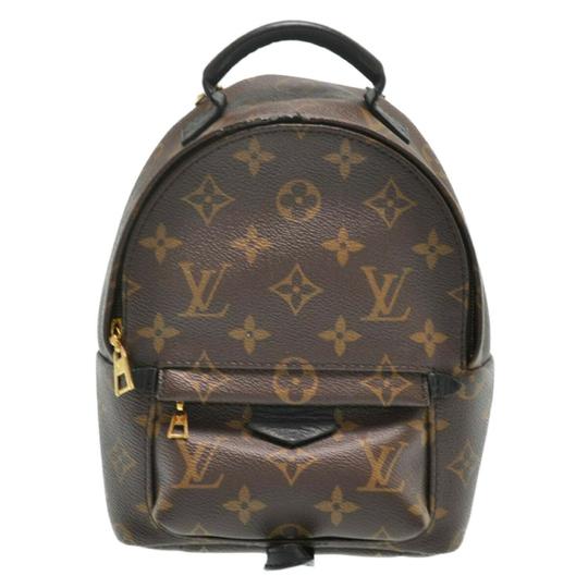 Louis Vuitton Palm Springs Mini Brown Monogram Canvas Backpack