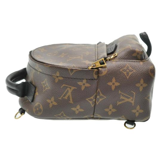 Louis Vuitton Palm Springs Mini Brown Monogram Canvas Backpack