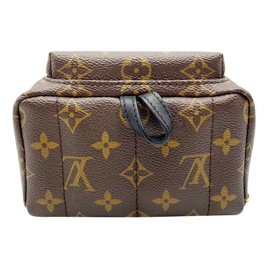 Louis Vuitton Palm Springs Monogram Mini 2020 Brown Coated Canvas Backpack