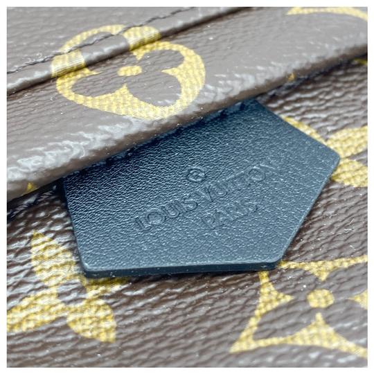 Louis Vuitton Palm Springs Monogram Mini 2020 Brown Coated Canvas Backpack