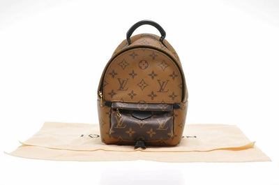 Louis Vuitton Palm Springs Monogram Reverse Mini Brown Canvas Backpack