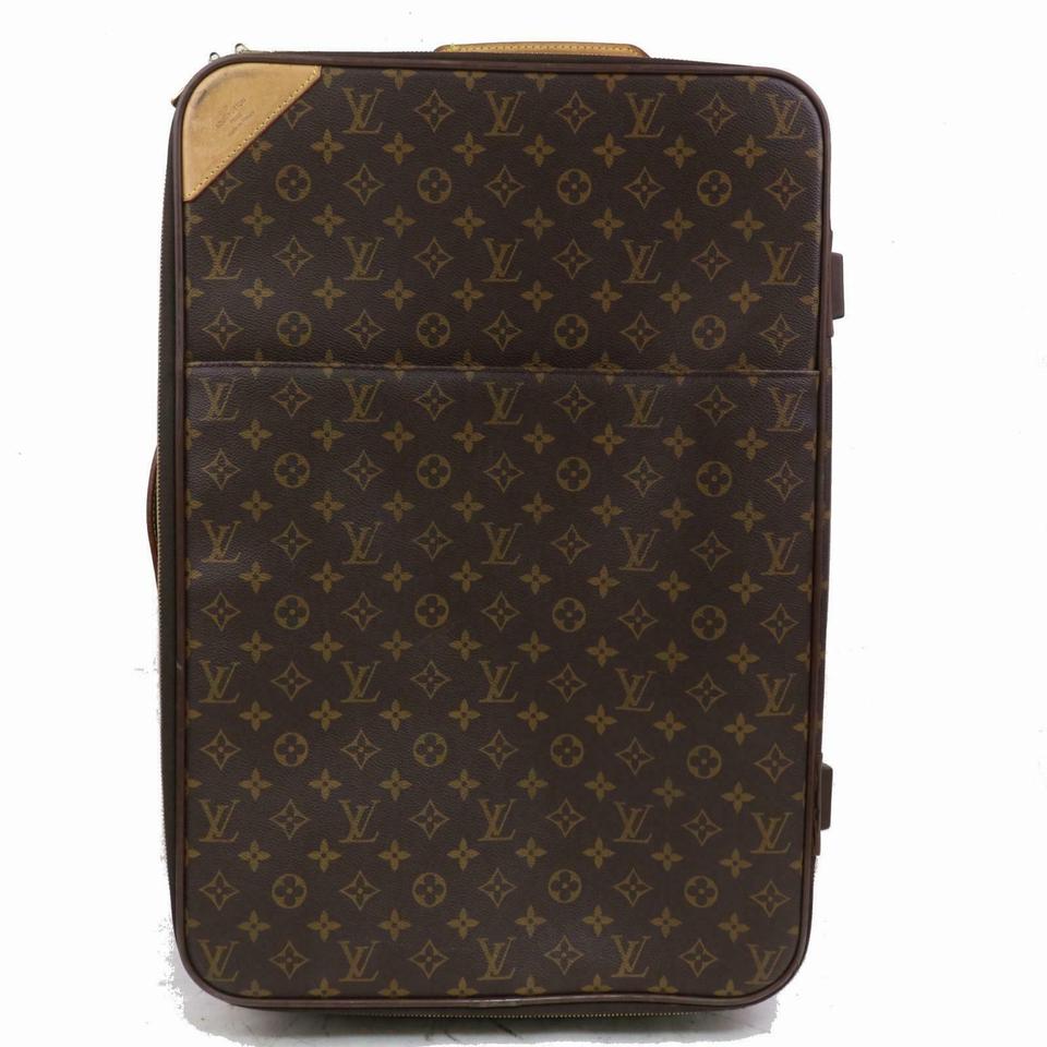 Louis Vuitton Pegase 60 Brown Monogram Canvas Weekend/Travel Bag
