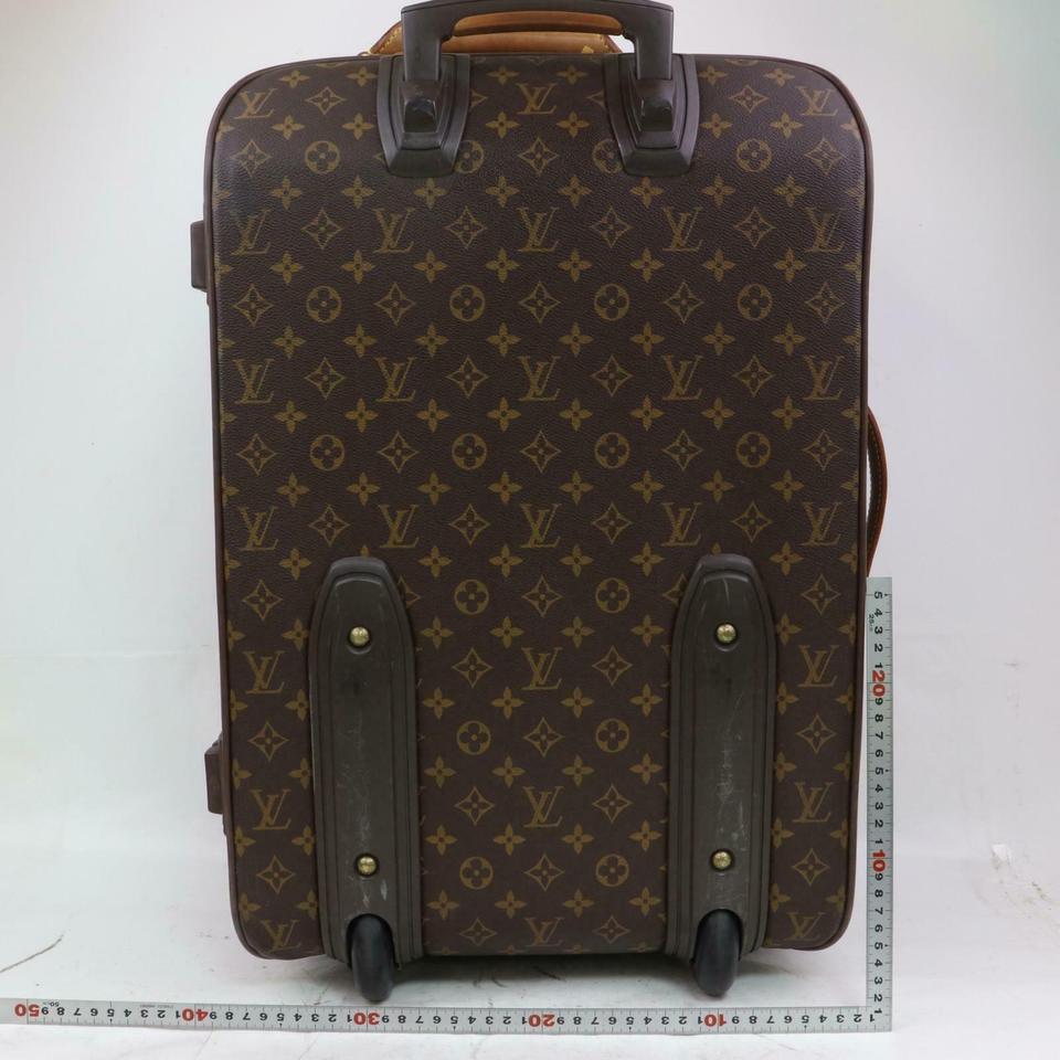 Louis Vuitton Pegase 60 Brown Monogram Canvas Weekend/Travel Bag