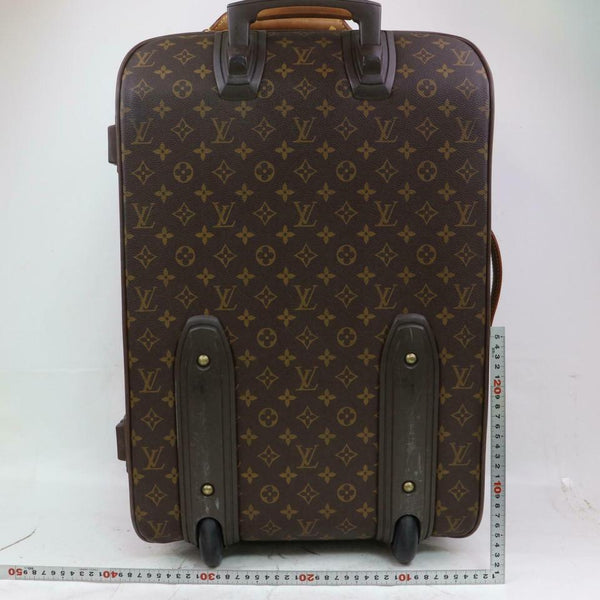 Louis Vuitton Pegase 60 Brown Monogram Canvas Weekend/Travel Bag -  MyDesignerly