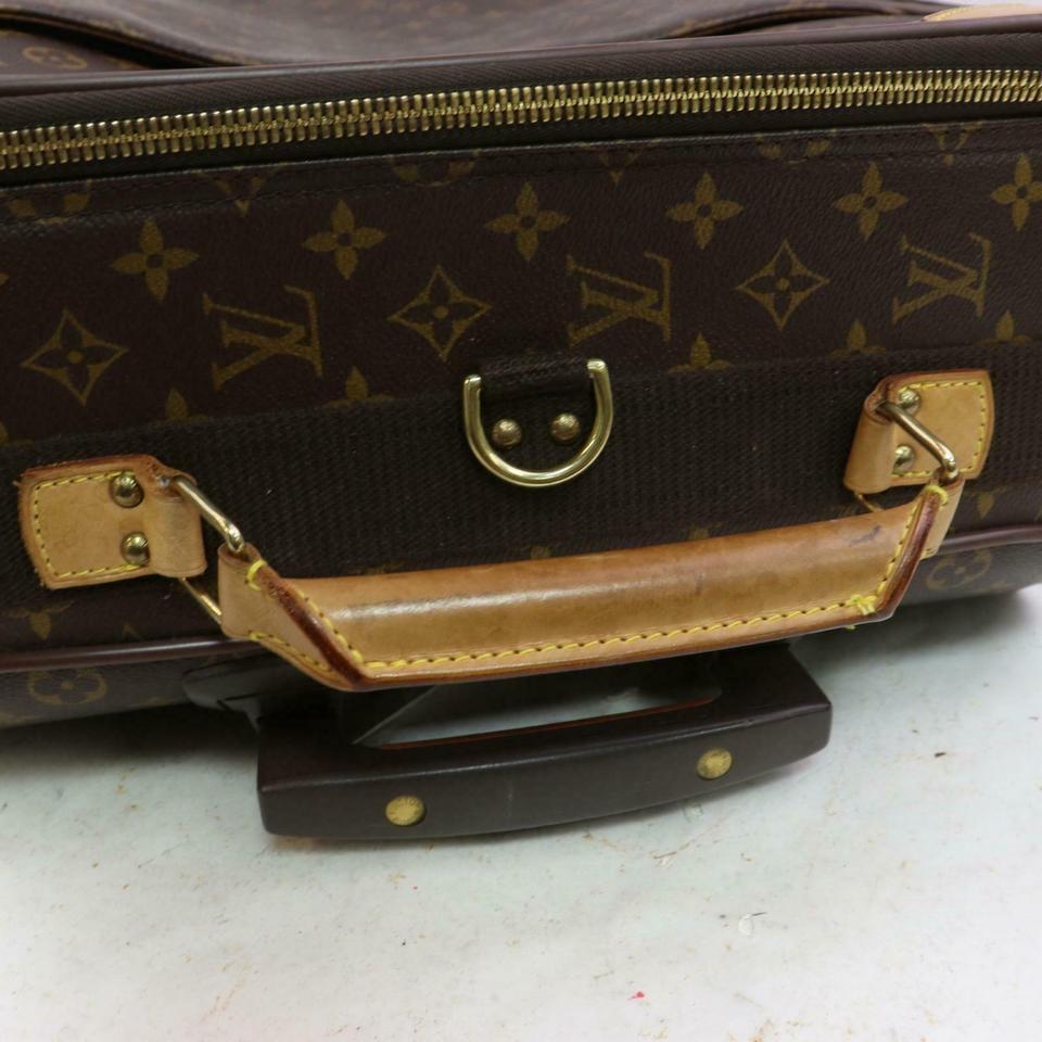 Louis Vuitton Pegase 60 Brown Monogram Canvas Weekend/Travel Bag
