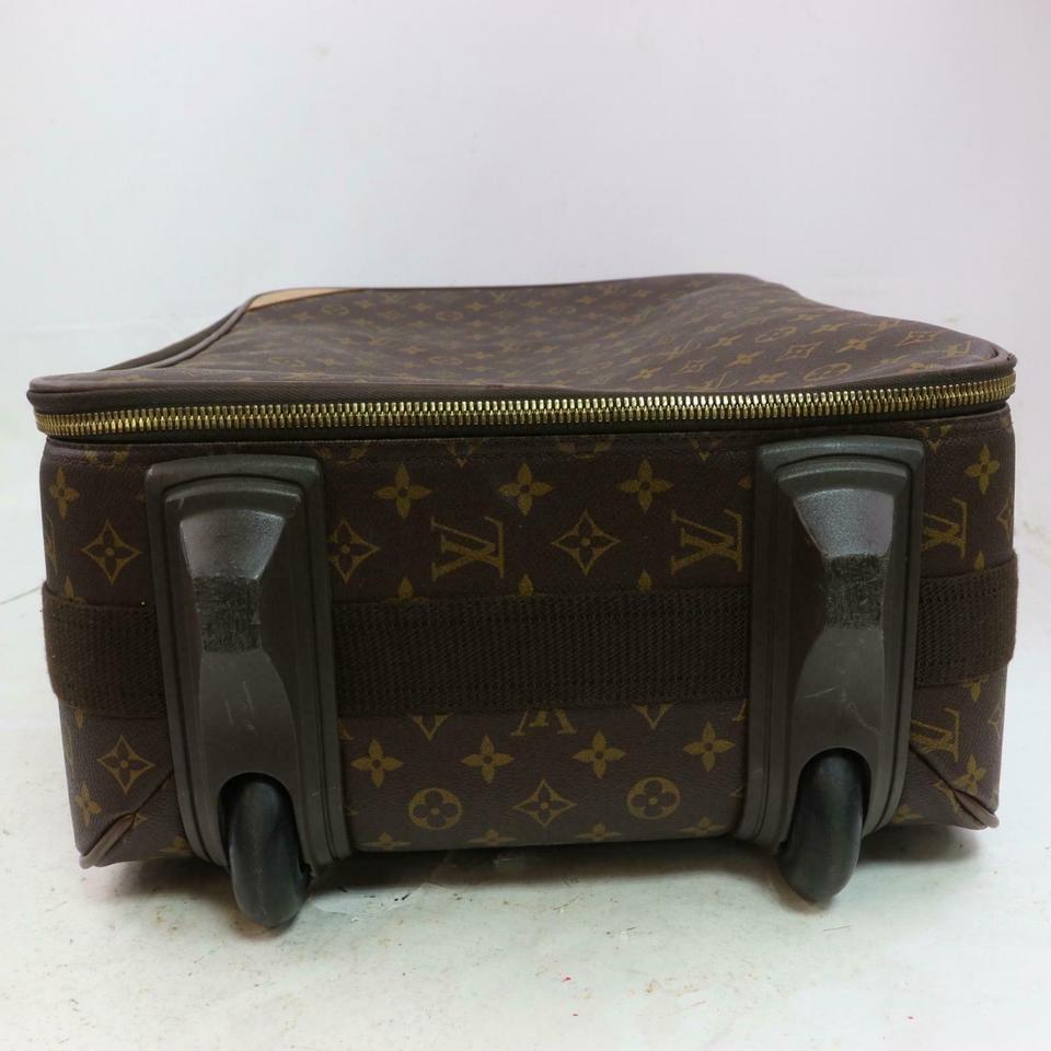 Louis Vuitton Pegase 60 Brown Monogram Canvas Weekend/Travel Bag