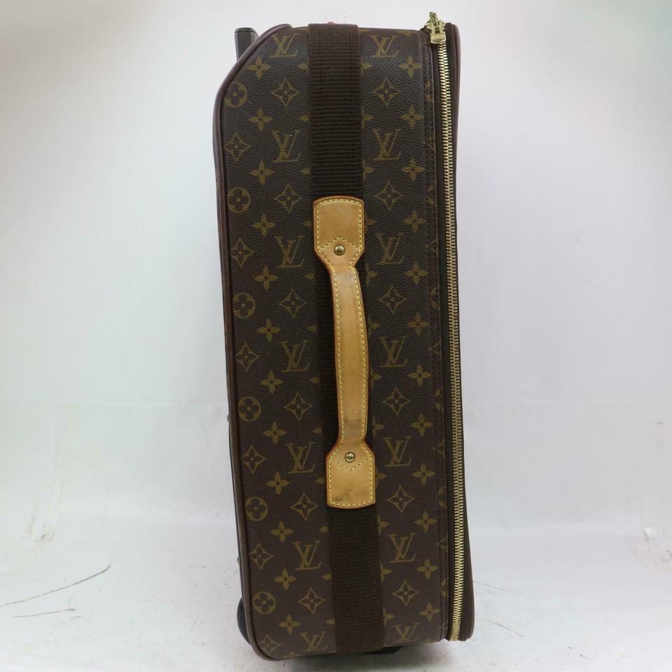 Louis Vuitton Pegase 60 Brown Monogram Canvas Weekend/Travel Bag