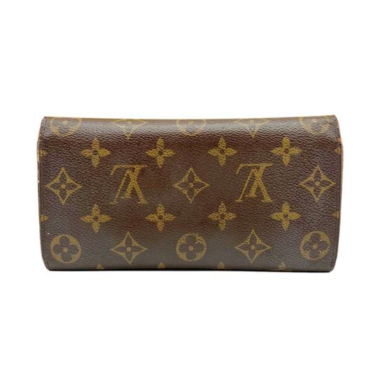 Louis Vuitton Pink Emilie Monogram Rose Ballerine Wallet