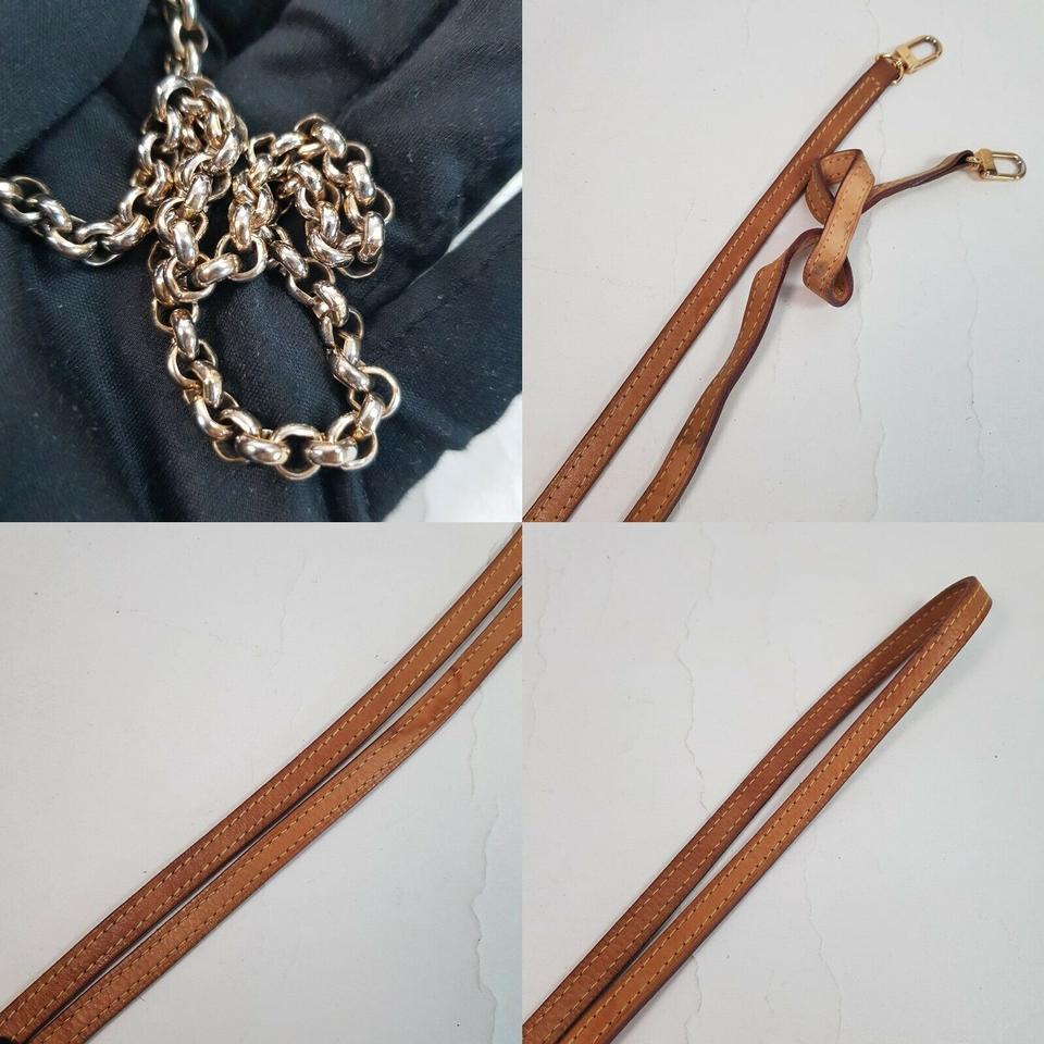 Louis Vuitton Pochette Eva Brown Monogram Canvas Shoulder Bag