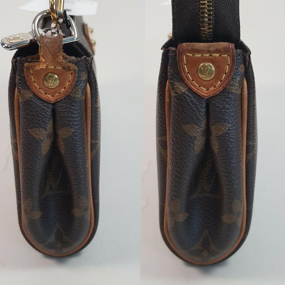 Louis Vuitton Pochette Eva Brown Monogram Canvas Shoulder Bag