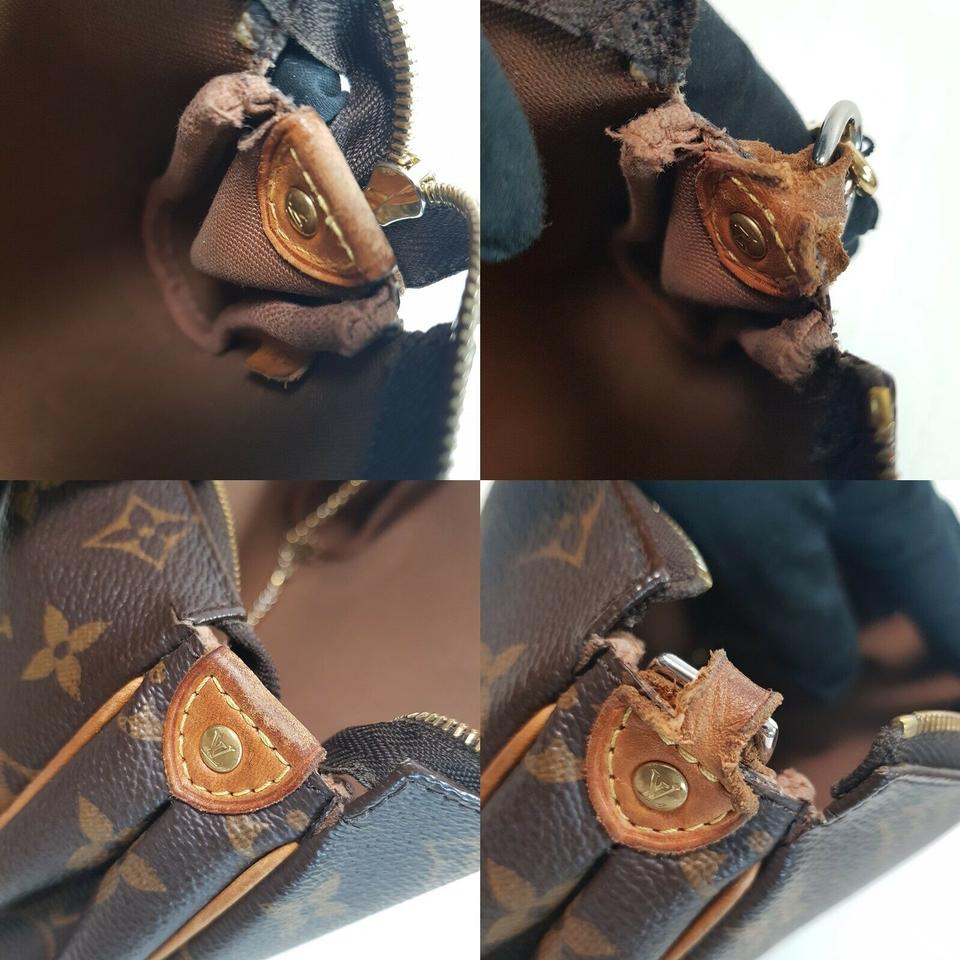 Louis Vuitton Pochette Eva Brown Monogram Canvas Shoulder Bag