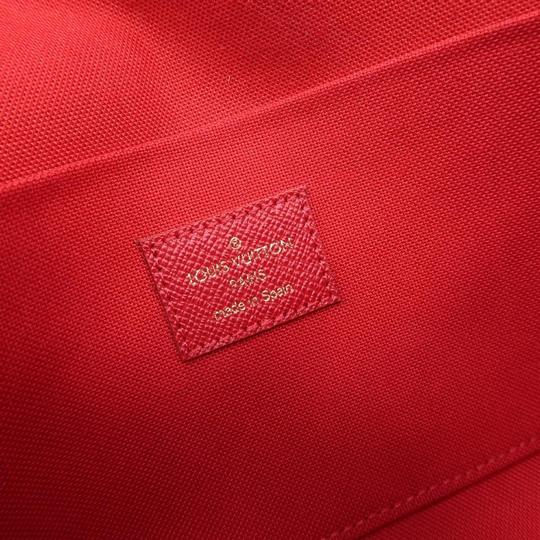 Louis Vuitton Pochette Félicie Wallet Brown Damier Ébène Canvas Cross Body Bag