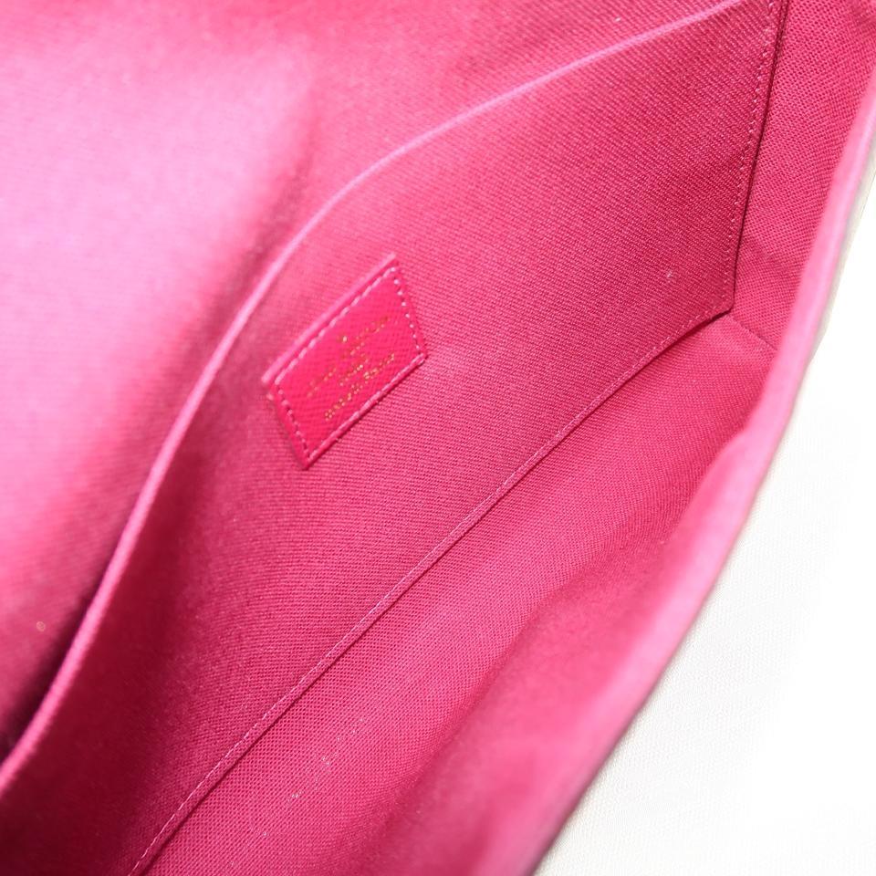 Louis Vuitton Pochette Felicie Brown Monogram Canvas Cross Body Bag