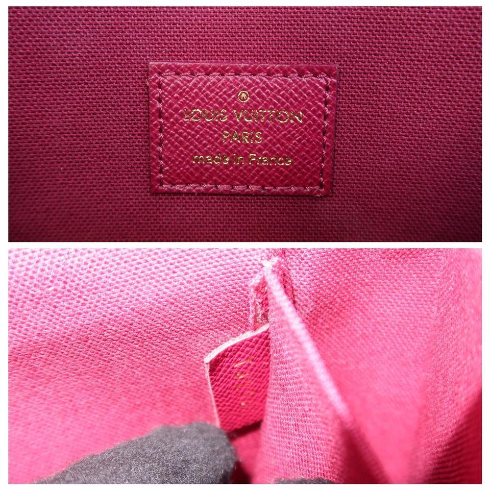 Louis Vuitton Pochette Felicie Brown Monogram Canvas Cross Body Bag