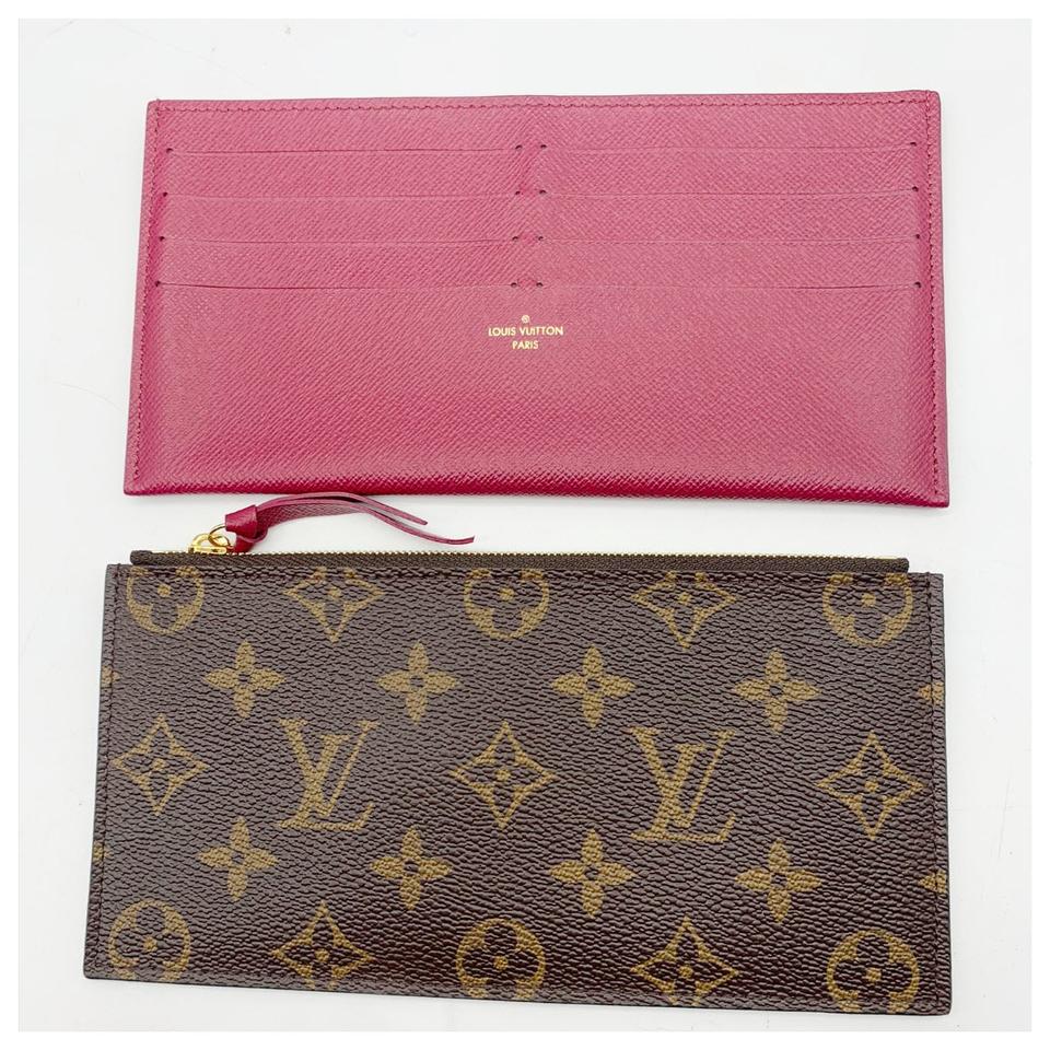 Louis Vuitton Pochette Felicie Chain Wallet Brown Monogram Canvas Shoulder Bag