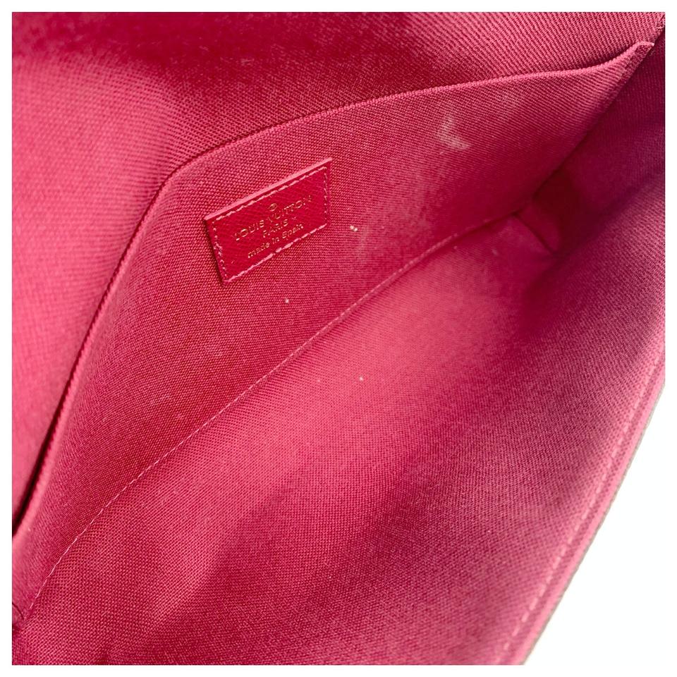 Louis Vuitton Pochette Felicie Chain Wallet Brown Monogram Canvas Shoulder Bag