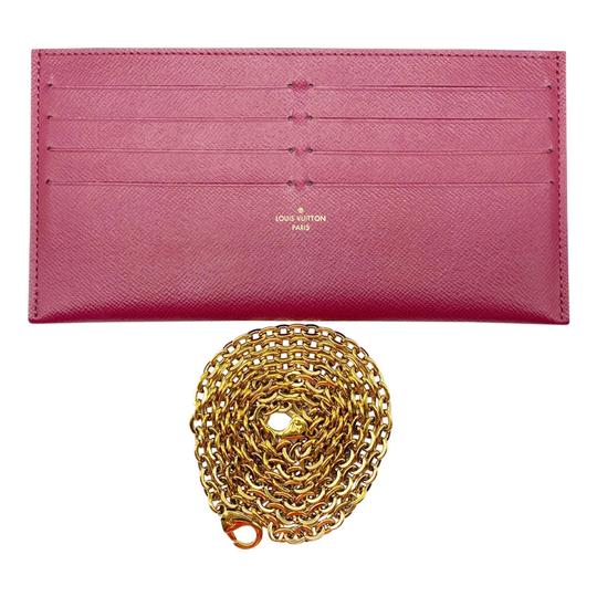 Louis Vuitton Pochette Felicie Pivoine Brown Monogram Canvas Cross Body Bag