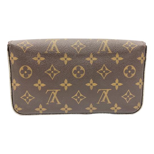 Louis Vuitton Pochette Felicie Pivoine Brown Monogram Canvas Cross Body Bag