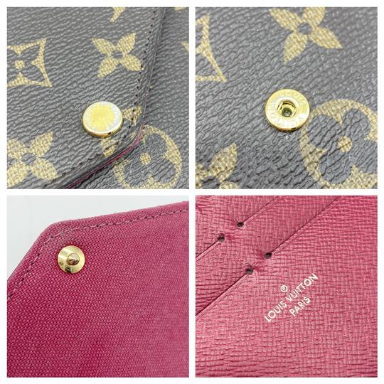 Louis Vuitton Pochette Felicie Pivoine Brown Monogram Canvas Cross Body Bag