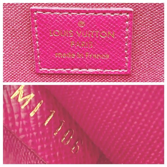 Louis Vuitton Pochette Felicie Pivoine Brown Monogram Canvas Cross Body Bag