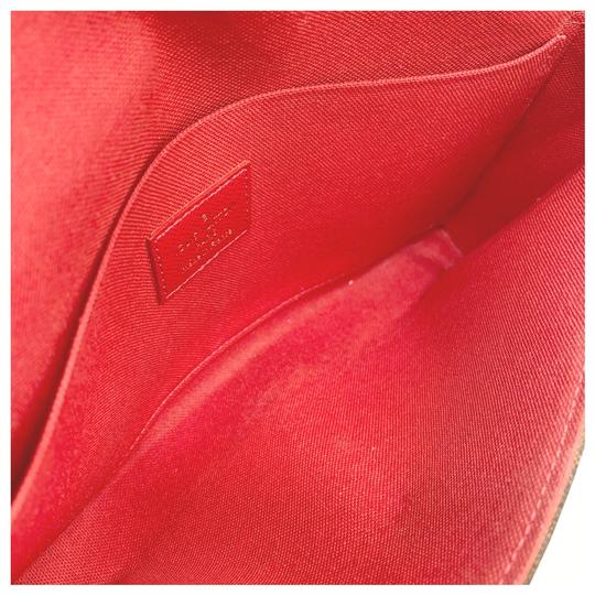 Louis Vuitton Pochette Felicie With Inserts Brown Damier Ébène Canvas Cross Body Bag