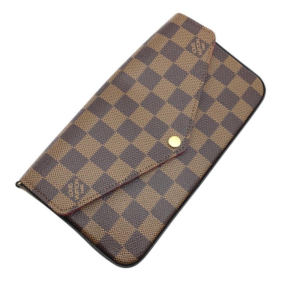 Louis Vuitton Pochette Felicie With Inserts Brown Damier Ebene Canvas Shoulder Bag