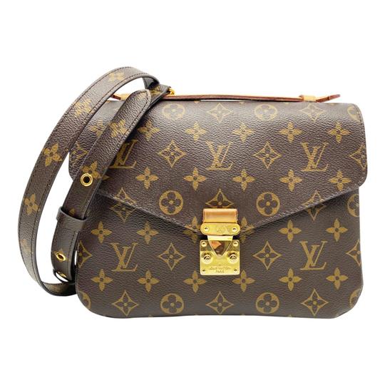 Louis Vuitton Pochette Metis 2018 Brown Monogram Canvas Shoulder Bag
