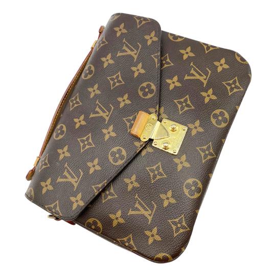Louis Vuitton Pochette Metis 2018 Brown Monogram Canvas Shoulder Bag
