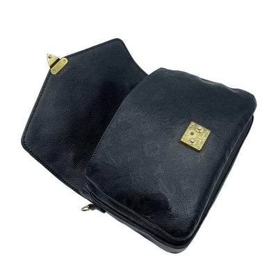 Louis Vuitton Pochette Métis Bag Blue Monogram Empreinte Leather with –  EliteLaza