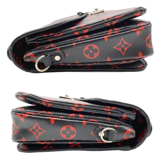 Louis Vuitton Pochette Metis Black Monogram Infrarouge Canvas Shoulder Bag