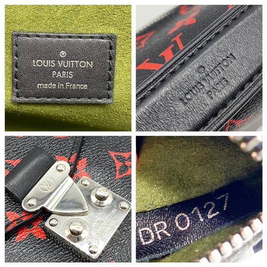 Louis Vuitton Pochette Metis Black Monogram Infrarouge Canvas Shoulder Bag