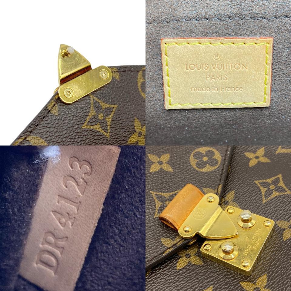 Louis Vuitton Pochette Metis Brown Monogram Canvas Shoulder Bag