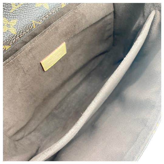 Louis Vuitton Pochette Metis Brown Monogram Canvas Shoulder Bag