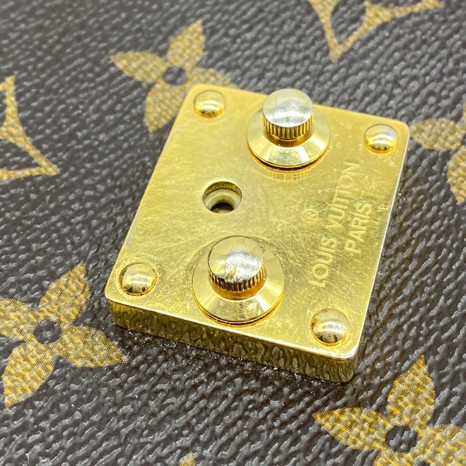 Louis Vuitton Pochette Metis Brown Monogram Canvas Shoulder Bag