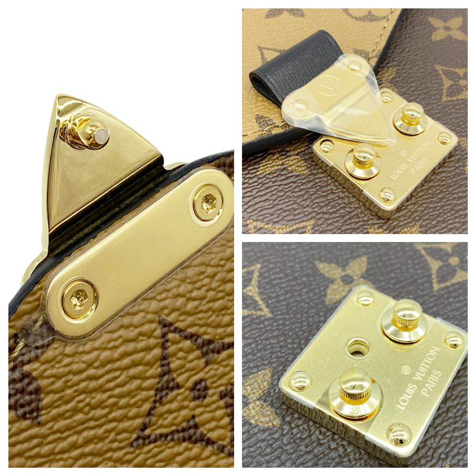 Louis Vuitton Pochette Metis Brown Monogram Reverse Canvas Shoulder Bag