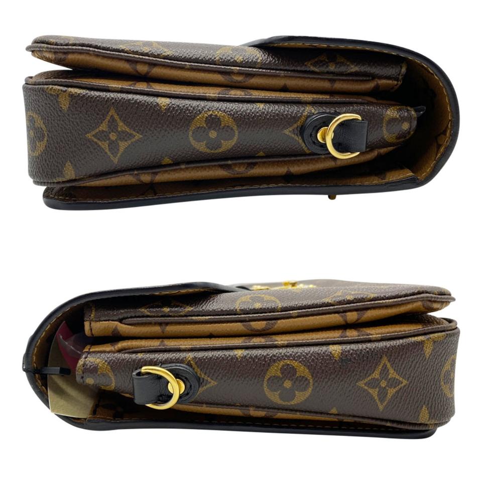 Louis Vuitton Pochette Metis Brown Monogram Reverse Canvas Shoulder Bag